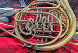 Wes Hatch Holton H178 Conversion & Resonance Rehab W Sandner Hand Hammered Bell Double French Horn