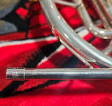 Bach 1102 Yamaha 567 Stencil Nickel Silver Double French Horn (Free Postage Lower 48 States)