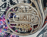 Conn 6D Elkhart N Series Silver Plated Double French Horn (Free Shipping Lower 48 States)
