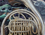 King (Lorenzo Sansone) Silver 5 valve Bb Single French Horn (Free Postage Lower 48 States)