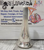 Schilke 30 New Silver French Horn Mouthpiece S-001 (Free Shipping Lower 48 States)