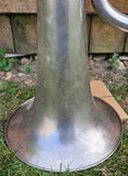 1921 C.G. Conn 4 Valve Silver Euphonium Baritone Horn (Free Shipping Lower 48 States)