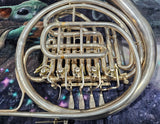 King (Lorenzo Sansone) Silver 5 valve Bb Single French Horn (Free Postage Lower 48 States)