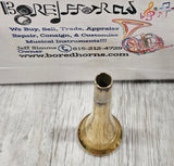 Farkas Model BLOCK LETTER Gold Plated French Horn Mouthpiece HF-015 (Free Shipping Lower 48 States)