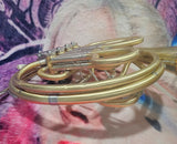 Yamaha 667 Yellow Brass Double French Horn "As Is" (Free Shipping Lower 48 States)