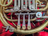 Wes Hatch Holton H178 Conversion & Resonance Rehab W Sandner Hand Hammered Bell Double French Horn
