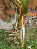 Olds & Sons Fullerton California USA Brass 3 Valve Baritone Horn (Free Shipping Lower 48 States)