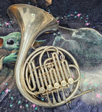 King (Lorenzo Sansone) Silver 5 valve Bb Single French Horn (Free Postage Lower 48 States)