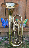Olds & Sons Fullerton California USA Brass 3 Valve Baritone Horn (Free Shipping Lower 48 States)