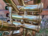 Olds & Sons Fullerton California USA Brass 3 Valve Baritone Horn (Free Shipping Lower 48 States)
