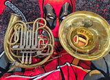 Wes Hatch Holton H178 Conversion & Resonance Rehab W Sandner Hand Hammered Bell Double French Horn