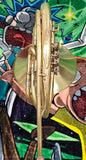 Wunderlich Chicago Rotary/Piston Valve Double French Horn (Free Postage Lower 48 States)