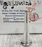 Farkas MDC Silver Plated French Horn Mouthpiece HF-027 (Free Shipping Lower 48 States)