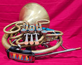 King Fidelio 2269 Custom Southwestern Theme Double French Horn (Free Postage Lower 48 States)