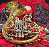 Wes Hatch Holton H178 Conversion & Resonance Rehab W Sandner Hand Hammered Bell Double French Horn