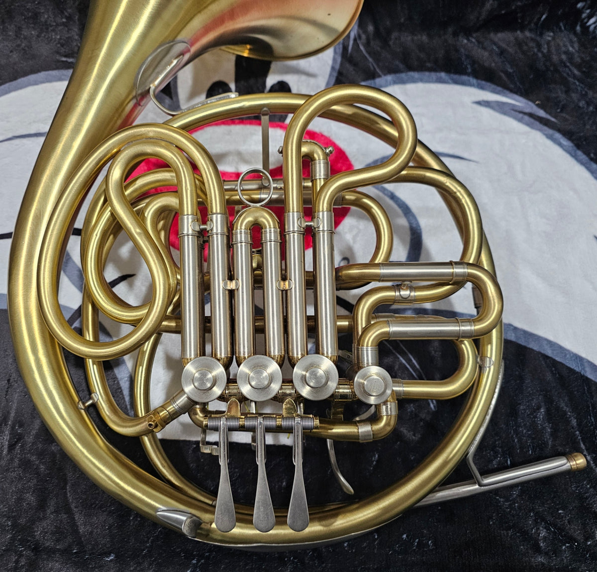 Conn 6D Eastlake Ohio Yellow Brass Double French Horn (Free