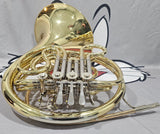 Conn 7D Geyer Wrap Yellow Brass Double French Horn (Free Postage Lower 48 States)
