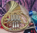 Yamaha 667 Yellow Brass Double French Horn "As Is" (Free Shipping Lower 48 States)