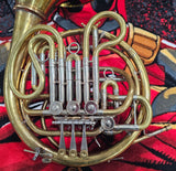 Wes Hatch Holton H178 Conversion & Resonance Rehab W Sandner Hand Hammered Bell Double French Horn