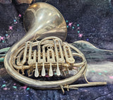King (Lorenzo Sansone) Silver 5 valve Bb Single French Horn (Free Postage Lower 48 States)
