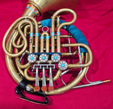 King Fidelio 2269 Custom Southwestern Theme Double French Horn (Free Postage Lower 48 States)