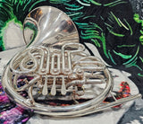 Conn 6D Elkhart N Series Silver Plated Double French Horn (Free Shipping Lower 48 States)