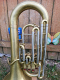 Conn 19I 4 Valve Yellow Brass Euphonium (Free Shipping Lower 48 States)