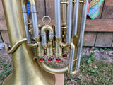 Conn 19I 4 Valve Yellow Brass Euphonium (Free Shipping Lower 48 States)