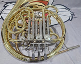 Conn 7D Geyer Wrap Yellow Brass Double French Horn (Free Postage Lower 48 States)