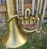 Conn 19I 4 Valve Yellow Brass Euphonium (Free Shipping Lower 48 States)