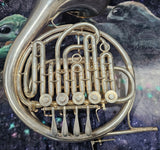 King (Lorenzo Sansone) Silver 5 valve Bb Single French Horn (Free Postage Lower 48 States)