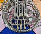 Conn 8D Eastlake Ohio Nickel Silver Double French Horn (Free Postage Lower 48 States)