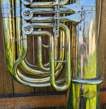 Miraphone 186 Tuba With Yamaha 321 Silver Bell (Free Postage Lower 48 States)