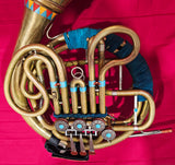 King Fidelio 2269 Custom Southwestern Theme Double French Horn (Free Postage Lower 48 States)