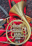 Yamaha 667 Yellow Brass Double French Horn "As Is" (Free Shipping Lower 48 States)