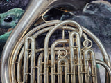 King (Lorenzo Sansone) Silver 5 valve Bb Single French Horn (Free Postage Lower 48 States)