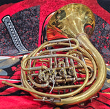 Wes Hatch Holton H178 Conversion & Resonance Rehab W Sandner Hand Hammered Bell Double French Horn