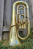 Accent EU 757 German Made 4 Valve Euphonium (Free Shipping Lower 48 States)