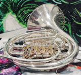 Conn 6D Elkhart N Series Silver Plated Double French Horn (Free Shipping Lower 48 States)