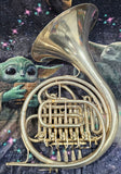 King (Lorenzo Sansone) Silver 5 valve Bb Single French Horn (Free Postage Lower 48 States)