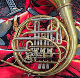 Wes Hatch Holton H178 Conversion & Resonance Rehab W Sandner Hand Hammered Bell Double French Horn