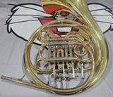Conn 7D Geyer Wrap Yellow Brass Double French Horn (Free Postage Lower 48 States)
