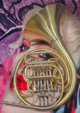 Yamaha 667 Yellow Brass Double French Horn "As Is" (Free Shipping Lower 48 States)