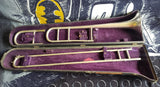 King High Pitch Low Pitch Silver 1917 Trombone (Free Shipping Lower 48 States)