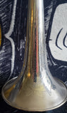 King High Pitch Low Pitch Silver 1917 Trombone (Free Shipping Lower 48 States)