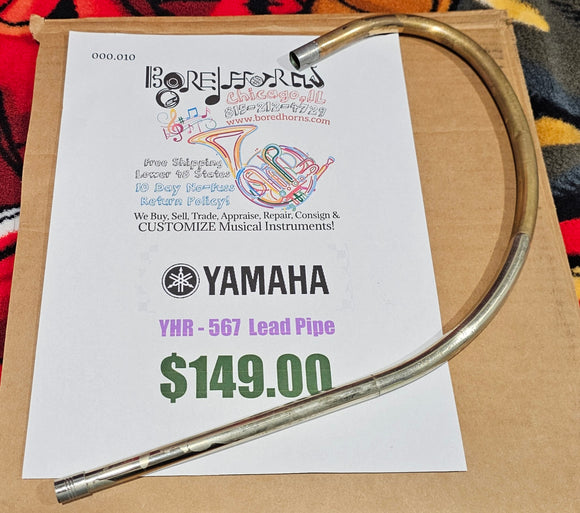 Yamaha YHR-567 Double French Horn Lead Pipe 000,010 (Free Shipping Lower 48 States)