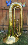 Tuba King 1151 BBb Marching Contra Tuba W/Neck 277022 (Free Shipping Lower 48 States)