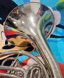 King Nickel Silver Double French Horn "Beginner Special" (Free Postage Lower 48 States)