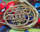 Conn CHR301 6D Mechanical Linkage Double French Horn LIKE NEW (Free Postage Lower 48 States)