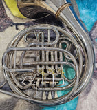 Conn 8D Eastlake Ohio Nickel Silver Double French Horn (Free Postage Lower 48 States)